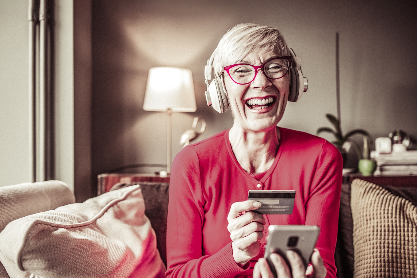 Laughing Payment Lady
