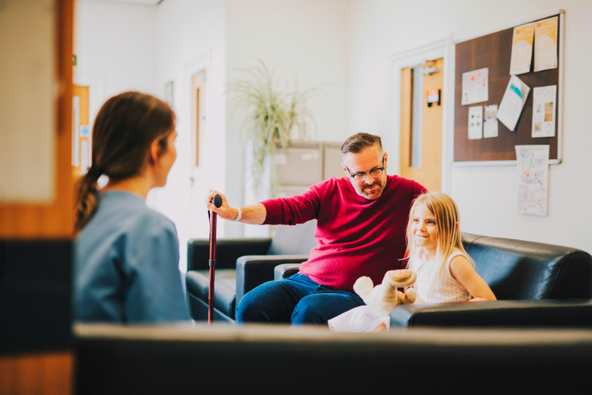 Healthcare Father and Child