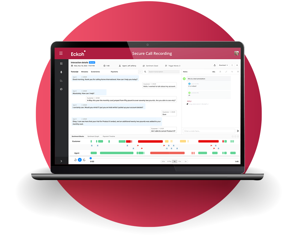 Secure Call Recording