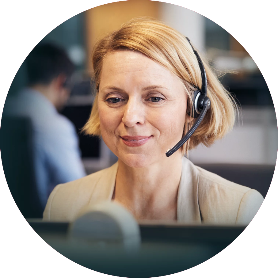 Web Image Circle Card Easyt Lady Agent