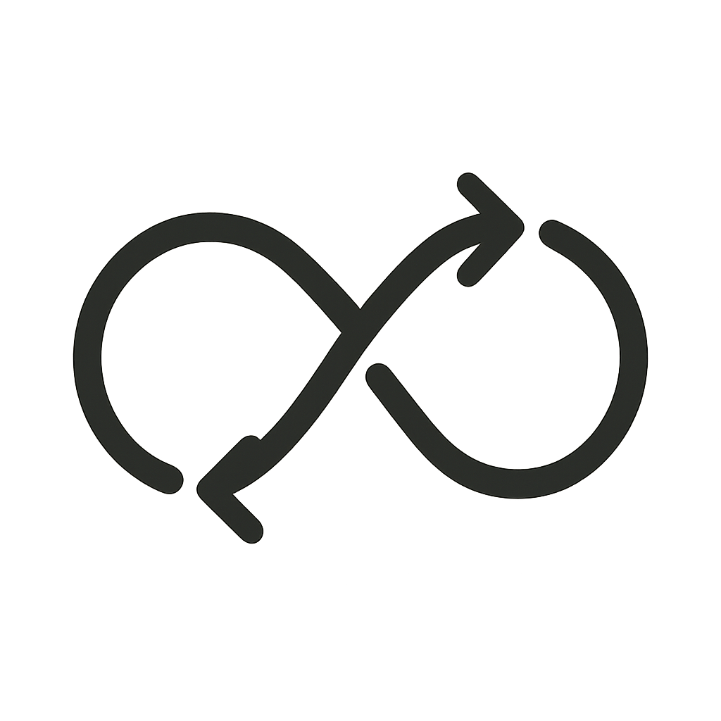 an icon that shows continuous