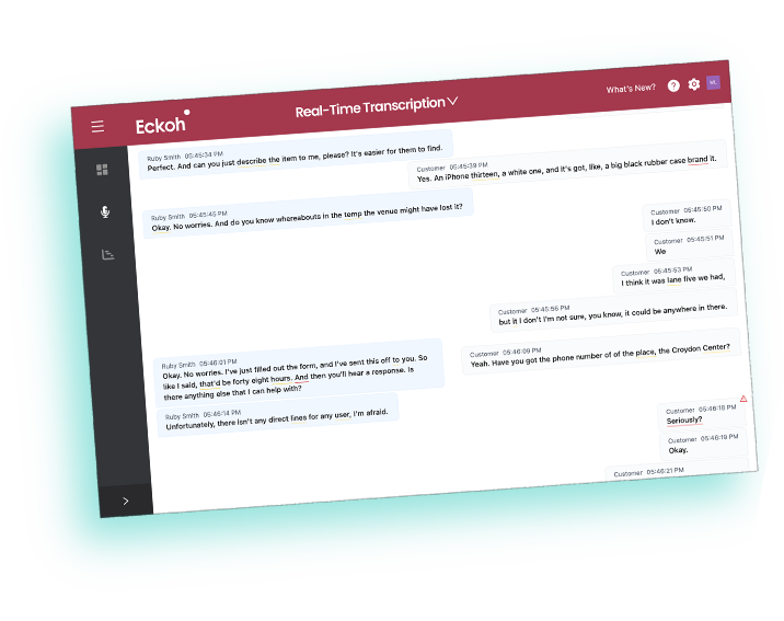 Real-time Transcription CTA image
